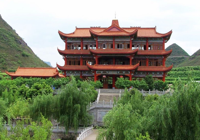 金州十八景之七香楼