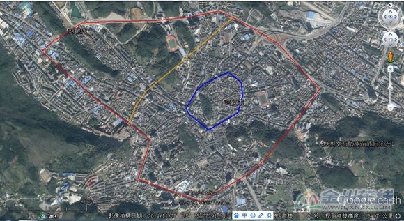 "一环":由栖霞路,延安路,北京路,遵义路,南环路与坪东大道组成的城市